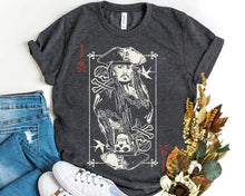 Load image into Gallery viewer, Disney Captain Jack Sparrow Playing T-shirt, Magic Kingdom Trip Unisex T-shirt Family Birthday Gift Tee