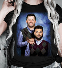 Load image into Gallery viewer, Baker Mayfield Mike Evans Tampa Bay Buccaneers Funny T-Shirt, Christmas Gift, Step Brother T-shirt, Fathers Day Unisex Heavy Cotton Tee Fabric