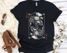 Load image into Gallery viewer, Disney Captain Jack Sparrow Playing T-shirt, Magic Kingdom Trip Unisex T-shirt Family Birthday Gift Tee
