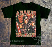 Load image into Gallery viewer, Anakin Skywalker Shirt | Anakin Skywalker Vintage 90&#39; Shirt | Anakin Skywalker Classic Vintage Bootleg Shirt | Anakin Skywalker RED Tee
