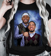 Load image into Gallery viewer, Buddy Hield Tyrese Haliburton Indiana Pacers Funny T-Shirt, Christmas Gift, Step Brother T-shirt, Fathers Day Unisex Heavy Cotton Tee Fabric
